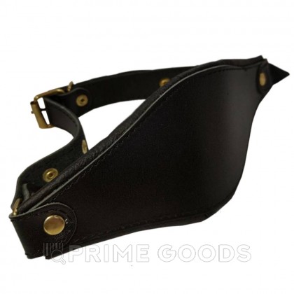 Кляп из натуральной кожи Sitabella Gold Collection от sex shop primegoods фото 2