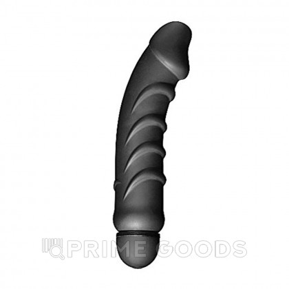 Ребристый анальный вибратор, 24 см - Tom of Finland Черный от sex shop primegoods