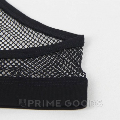 Плавки мужские черные в сетку (размер S) от sex shop primegoods фото 3