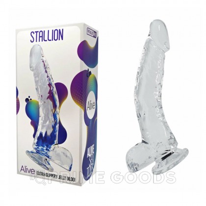 Фаллоимитатор Alive Stallion (22×3,5 см) прозрачный от sex shop primegoods фото 2