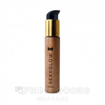 Хайлайтер для тела с ароматом ванили и золотистыми микрогранулами Intt Sexy Glow, 60 мл от sex shop primegoods