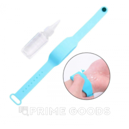 Антисептический браслет для рук с дозатором - белый от sex shop primegoods фото 4