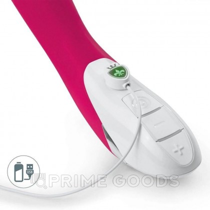 Вибратор Mystim Terrific Truman вишневый от sex shop primegoods фото 6