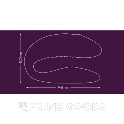 Инновационный вибратор для пар We-Vibe Sync - фиолетовый от sex shop primegoods фото 8