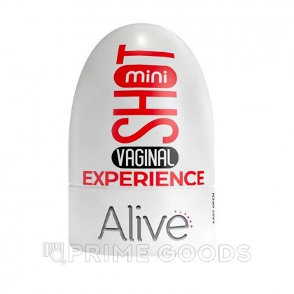 Мини-мастурбатор Shot от Alive, вагина от sex shop primegoods фото 2