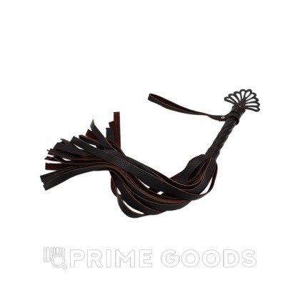 Плеть эксклюзивная с витой ручкой (цвет шоколад) от sex shop primegoods