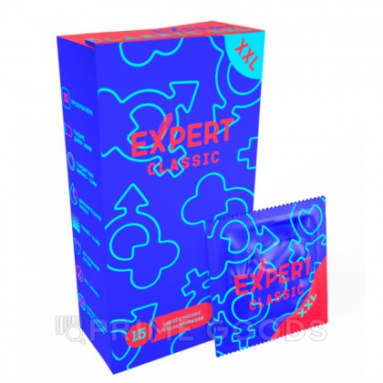 Презервативы EXPERT Classic XXL, классические, увеличенного размера, 15 шт от sex shop primegoods фото 2