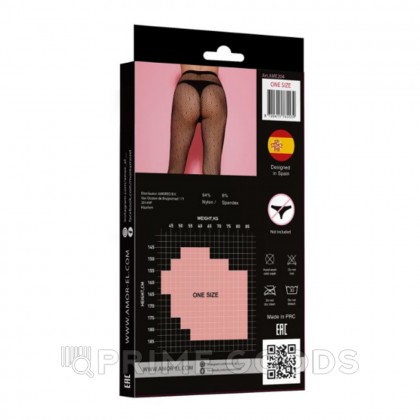 Колготы c рисунком в горошек Amor EL (S-L) от sex shop primegoods фото 9