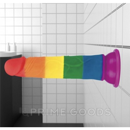 Фаллоимитатор цветной Prider на присоске (18,5*3,6) от sex shop primegoods фото 2