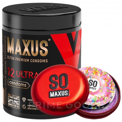 Презервативы ультратонкие MAXUS Ultra Thin X-Edition 12 шт. от sex shop primegoods фото 3