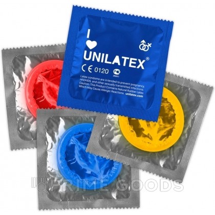 Презервативы Unilatex Multifruits/ароматизированные, 3 шт от sex shop primegoods фото 3