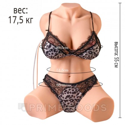 Сексуальное женское тело с двойным входом для мастурбации Miss perfection от sex shop primegoods фото 2