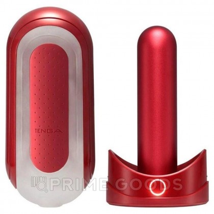 TENGA Мастурбатор с подогревом Flip Zero Red Warming от sex shop primegoods