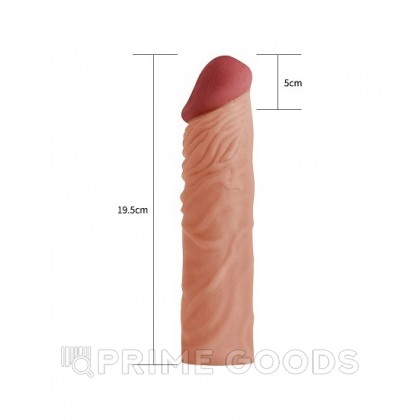 Насадка на пенис Pleasure X-TENDER (18,5*3,9) от sex shop primegoods фото 3