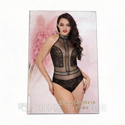 Тедди прозрачный с леопардовыми вставками от sex shop primegoods фото 2