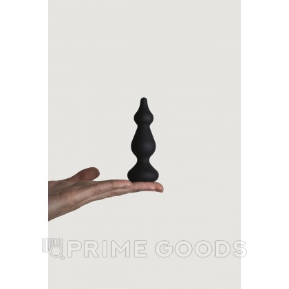 Анальная пробка Amuse (S) черная от sex shop primegoods фото 6