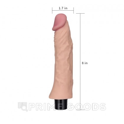 Вибратор серии REAL SOFTEE  (21,8 см) от sex shop primegoods фото 3
