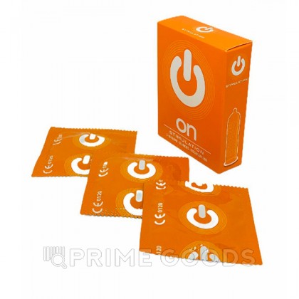 Презервативы ON № 3 Stimulation - с точками (ширина 54 мм) от sex shop primegoods фото 2