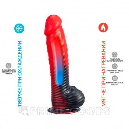 Фаллоимитатор Fantasy line Devil Red от Silexd от sex shop primegoods фото 5