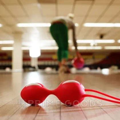 Вагинальные шарики Fun factory SMARTBALLS DUO, черно-серые от sex shop primegoods фото 4