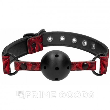 Кляп-шарик BALL GAG (красный) от sex shop primegoods фото 2