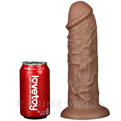 Фаллоимитатор на присоске Realistic Chubby Dildo (26,6 см) от sex shop primegoods фото 10