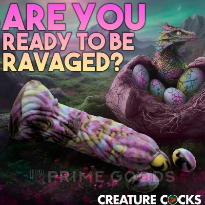 Фаллоимитатор Dragon Spawn Ovipositor Dildo w/ Eggs от sex shop primegoods фото 3