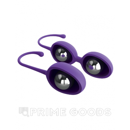Набор тренажеров кегеля фиолетовый JIMMYJANE от sex shop primegoods фото 2