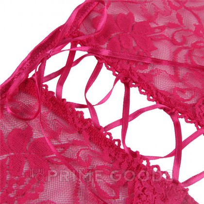 Трусики на завязках с доступом розовые (размер XS-S) от sex shop primegoods фото 9