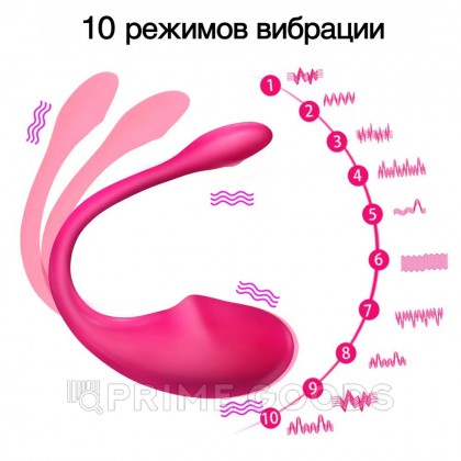 Виброяйцо с управлением через приложение Love spouse APP от sex shop primegoods фото 11
