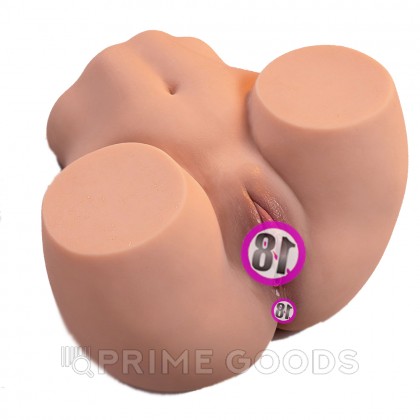 Реалистичный двойной мастурбатор с функцией фрикции Dalke от sex shop primegoods