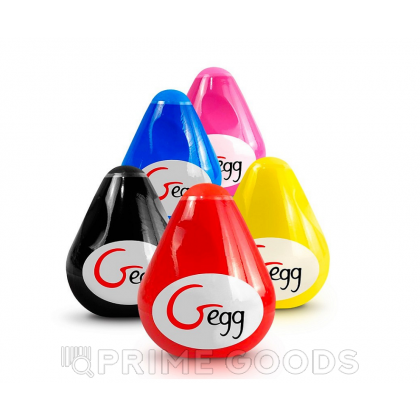 Gvibe Gegg Red - мастурбатор яйцо, 6.5х5 см (красный) от sex shop primegoods фото 2