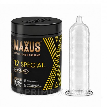 Презервативы точечно-ребристые MAXUS Special X-Edition 12 шт. от sex shop primegoods