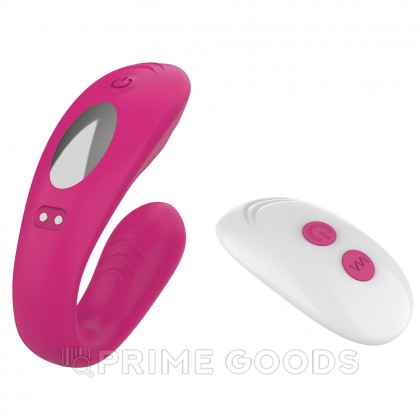 Вибратор с двойной стимуляцией для пар и пультом ДУ от sex shop primegoods фото 7