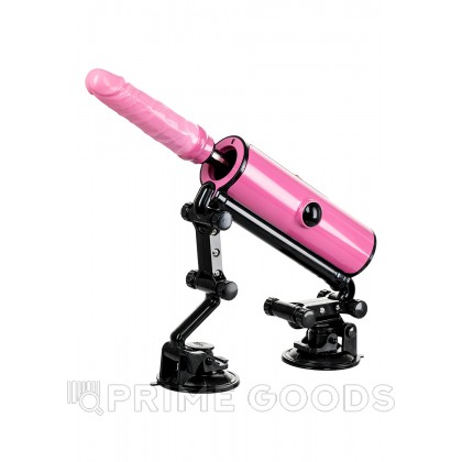 Секс-машина Pink-Punk MotorLovers ABS розовая (36 см.) от sex shop primegoods фото 2