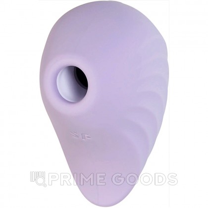 Вакуумный клиторальный стимулятор с вибрацией Pearl Diver Satisfyer сиреневый от sex shop primegoods фото 2