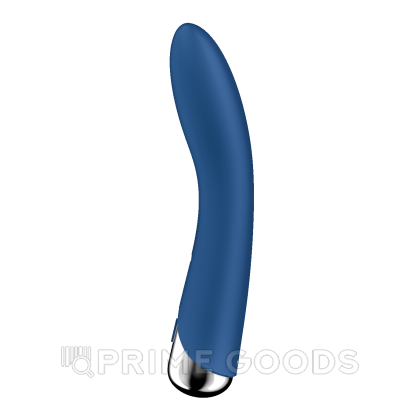 Вибратор с функцией вращения Satisfyer Spinning Vibe 1 синий от sex shop primegoods фото 5