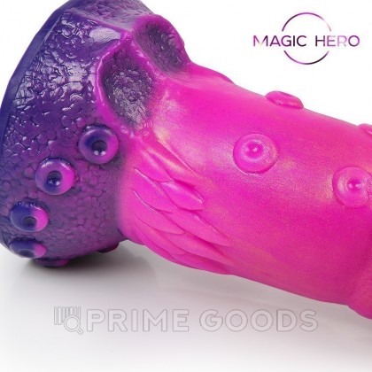Фаллоимитатор Magic Hero (17,5×4,8 см) розовый от sex shop primegoods фото 6
