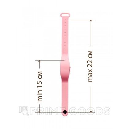 Антисептический браслет для рук с дозатором - розовый от sex shop primegoods фото 3