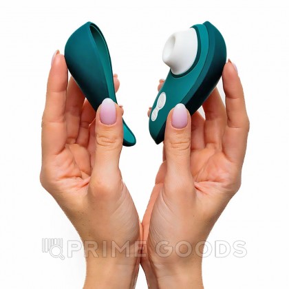 Бесконтактный клиторальный стимулятор Womanizer Liberty 2, темно-бирюзовый от sex shop primegoods фото 9