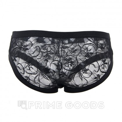 Мужские трусики Black Lace (L) от sex shop primegoods фото 5