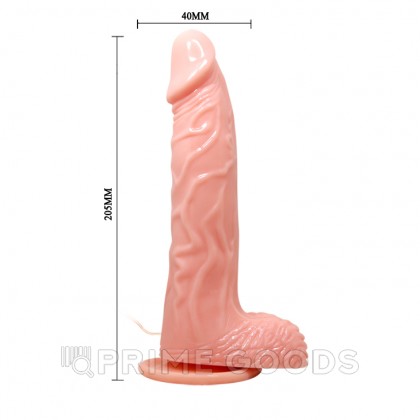 Ротатор реалистик на присоске(20,5 * 4см) от sex shop primegoods фото 8