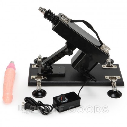 Секс-машина machine gun черная от sex shop primegoods фото 4
