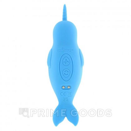 Вибромассажер  Unihorn of the Sea – Neigh Mo с точечной стимуляцией, голубой от sex shop primegoods фото 4