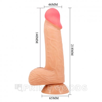 Реалистичный фаллоимитатор Lisle (21,8 см) от sex shop primegoods фото 3