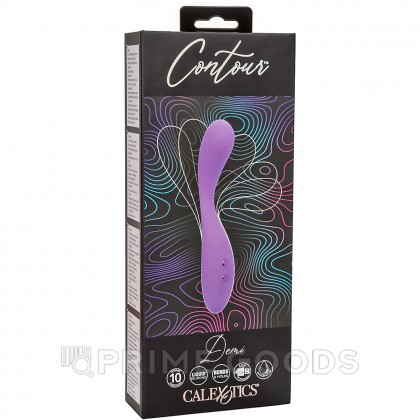 Вибростимулятор клитора ультрагибкий CalExotics Contour Деми, 13.25 x 2.5 см от sex shop primegoods фото 12