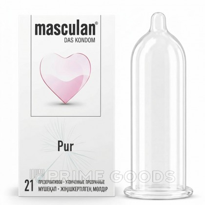 Презерватив Masculan Pur (утонченные прозрачные) 21 шт. от sex shop primegoods
