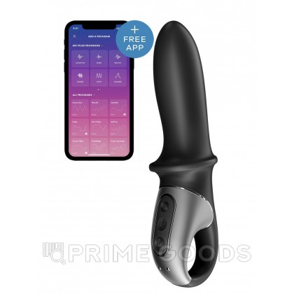 Анальный смарт вибратор с подогревом Hot Passion Connect App Satisfyer от sex shop primegoods фото 3