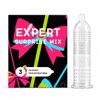 Презервативы EXPERT SURPRISE MIX № 3 (микс), 3 шт. от sex shop primegoods