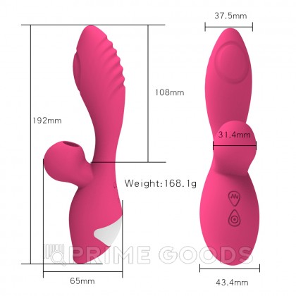Стимулятор клитора и точки G Pink от sex shop primegoods фото 4